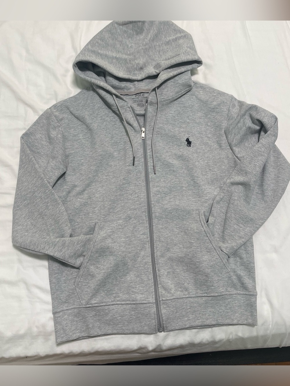 Polo Ralph Lauren double-knit full-zip hoodie | sz small, gently used
